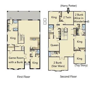 Lakeview 10BR Home Pool/SPA Game Room Disney Theme - 4