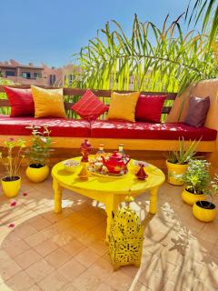 appartement avec piscine et charme marocain - 2