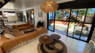 Villa Mahana piscine privée vue mer Etang Salé - 0