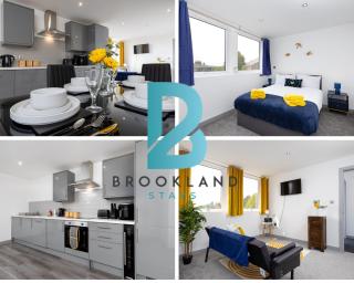 One Bedroom by Brookland Stays Serviced Accommodation Short Lets Leeds with Free WiFi - 0