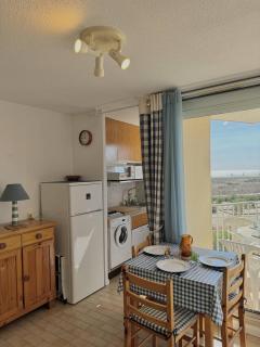 studio 3 personnes accès direct plage - parking privé - 3TVP30 - 9