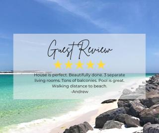 Windsong! New! Sleeps 19! Beach! - 1