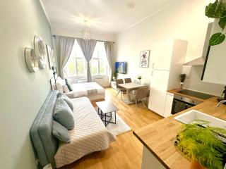 Golden Dome Skyline Retreat Modern 2BR Apartment in Prague 1 Center with King Bed and Museum View - 8