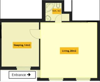 2-Zimmerwohnung 46m2, nahe Zürich - Erlenbach - 8