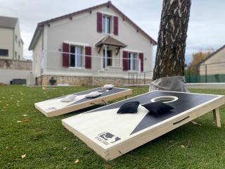 Capsule Villa Fun cinéma Foot Poker Console jeux de jardin - 8