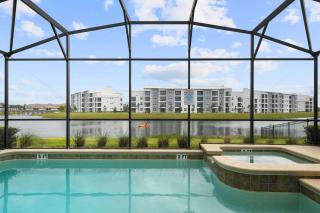 Lakeview 6BR Cozy Home Pool/SPA,Steps to Waterpark - 0