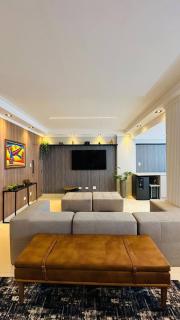 Apartamento Guarujá, com sacada vista mar! Pé na areia, Lindo! - Guarujá - 0