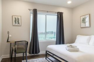 Modern 2br2ba Queen Bed, Work Desk, Wifi, Wd - 0