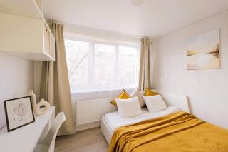 Vilnius cozy apartment By the river With balcony 20min Old Town Free parking Self check in - 4
