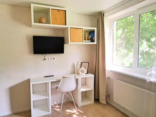 Vilnius cozy apartment By the river With balcony 20min Old Town Free parking Self check in - 8