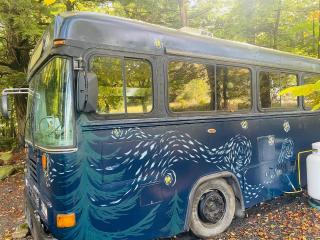Magic Bus on river w/hot tub at Smuggler's Notch - 0