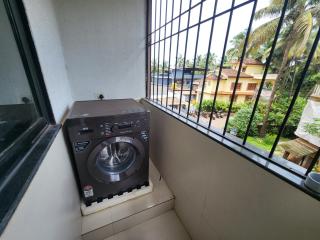 1BHK Tropical Escape - Pool, Gym Access - Near Candolim Beach - 6