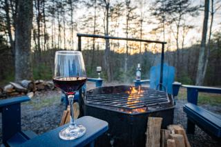 Wooded Circle - Barrel sauna, hot tub, fire pit - 7