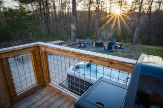 Wooded Circle - Barrel sauna, hot tub, fire pit - 5