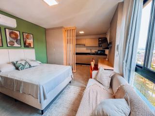 Flat ate 3 pessoas/ prédio com piscina - 0