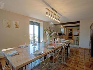 Gîte de charme avec piscine chauffée, vue campagne, 12/14 pers. - FR-1-496-346 - 1