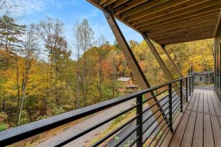 Modern Cabin with Pool, Theater & Billiards - 5