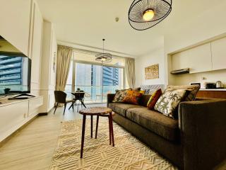 Bright Studio with Pool Views at Hameni Tower, JVC - 0