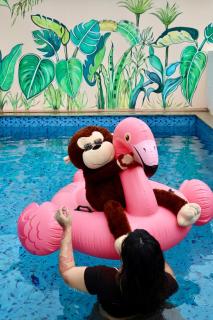 Spot Peacocks from your Balcony - 2BHK Apt w Pool - 7