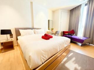 芭提雅 酒店预订 Edge公寓 市中心 健身房 无边泳池 海滩 日光浴 - 7