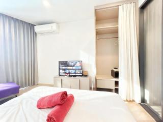 芭提雅 酒店预订 Edge公寓 市中心 健身房 无边泳池 海滩 日光浴 - 2