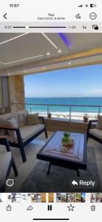 Chalet Ultra Lux, first row, Direct sea view,for families, with passes for Gates all year and 4 pass to private beach from May till end of October Maamoura Beach - 8