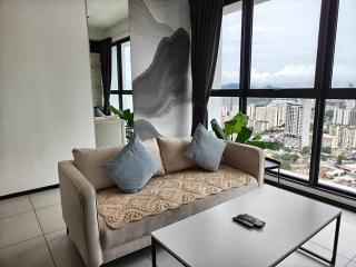 Urban Suites Georgetown Penang - Sea View & Georgetown View - High Floor - Exclusive & Cozy Stay - 6