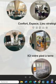 Bel appartement spacieux et lumineux de 100m2 au 3e étage avec ascenseur -A 5mn à pied du parc des expositions congrès de Dijon et ENG et 10mn du centre ville place Parking devant l'immeuble - 8