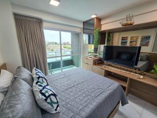 CG301- Flat Rooftop com piscina infinita e vista mar by Oasis Ferias - 0