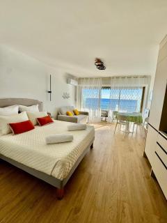 Sud Menton sea view studio terrace, superfast Wi-Fi, Fully equipped Kitchen and Netflix - Menton - 8