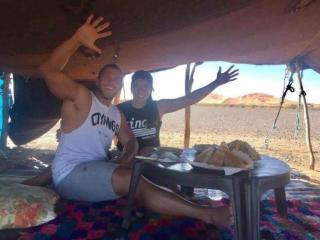 Merzouga Panorama Colour Sun camp - 9