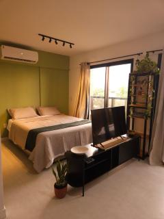 Studio para até 3 pessoas no centro de Belém, com vaga e psicina - 5