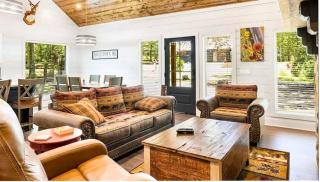 2BR Private Cabin - HotTub - Fire Pit - BBQ - Patio - 5