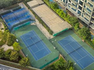 Palm Jumeirah Sea-View Stay - Infinity Pool - Beach - Gym - Padel - 1