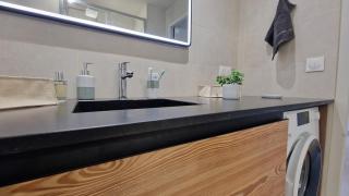 Les Cristaux Studio, with view to Mont Blanc - 8