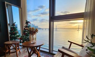 an emotional view of the sea at sunrise - 1