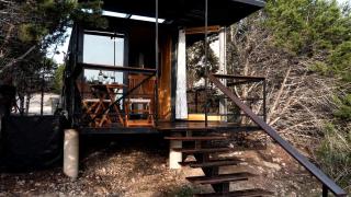 Chic and Elegant Tiny House with Fire Pit Lovely for Couples Getaways in Kempner, Texas - 0