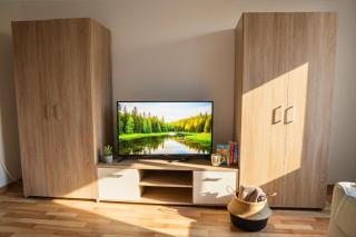 Ruhiges 5-Personen Apartment mit kostenlosen Parkplätzen, Boxspringbetten, WLAN, 3x TV, vollausgestatteter Küche - 9