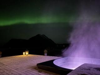 Lofoten Arctic Lodge - sea view, jacuzzi & sauna - 6