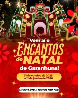 Apartamento mobiliado no Encantos do Natal 2025 Garanhuns PE - 0