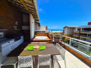 Gransol Resort - Vista Mar - Pé na Areia - Jacuzzi - Aquiraz - 3