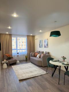 Шикарная евродвушка в RAMS CITY, с видом на горы - 7