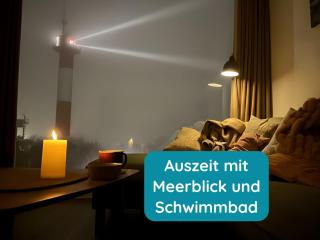 Meerglück am Beltblick Fehmarn - Moderne Ferienwohnung direkt an der Ostsee mit Sauna - 0