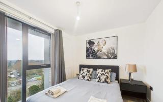 Modern 2-Bed 2-Bath Apartment in Central Ashford - Ashford - 5