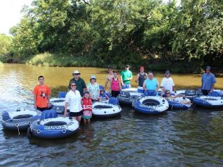 Lovely Cottage Rental with Waterfall on San Gabriel River near Austin, Texas - 8