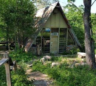 Rustic A-Frame Cabin in the Lush Woodlands of Grubville, Missouri - 0