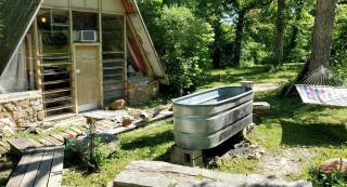 Rustic A-Frame Cabin in the Lush Woodlands of Grubville, Missouri - 4