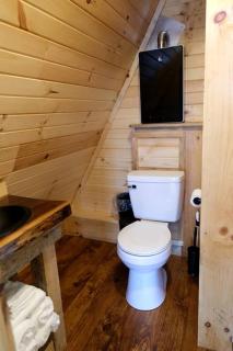 Rustic Tree A-Frame with Original Design by Tappan Lake in Ohio - 4