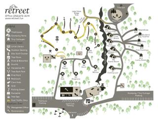 Off-grid Tree House Suitable for Four in Alabama - 9