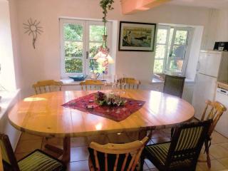 Kamin Ofen Wohnung -Altes Landhaus Oste- 2 Schlafzimmer, Terrasse, Grill, Küche, Bad, WLAN, nah am Nordsee Strand - 7